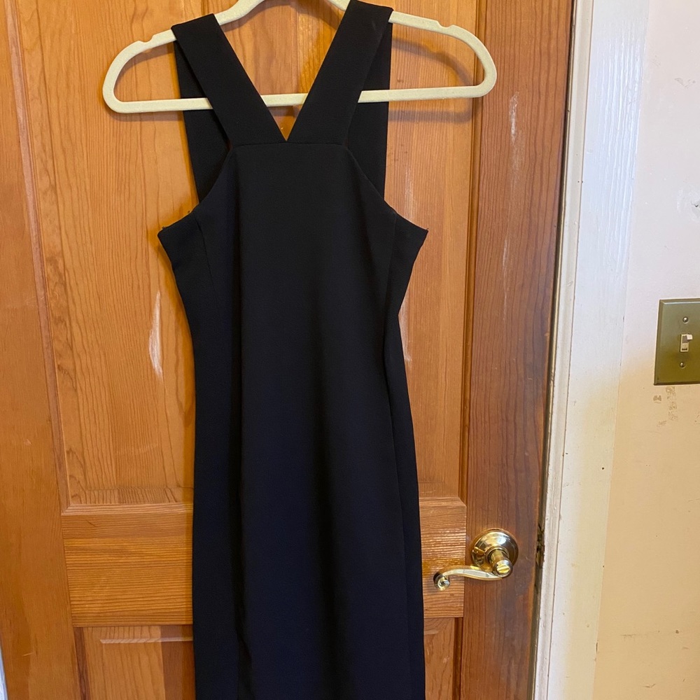 Black zara dress size small